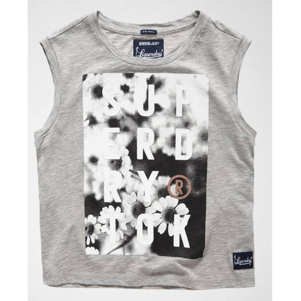 Superdry Photographic Daisy Vest Tee