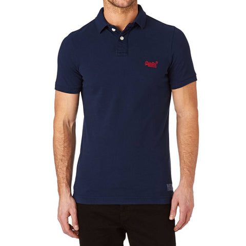 Superdry Vintage Destroyed Pique Polo