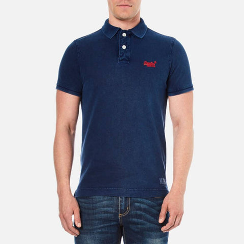 Superdry Vintage Destroyed Pique Polo