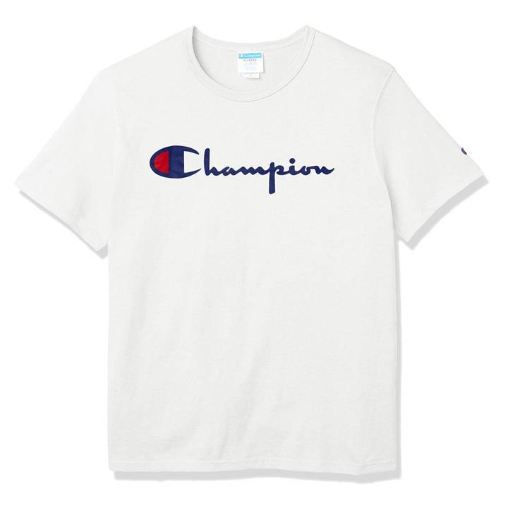 Onderzoek Ongelijkheid Mam HERITAGE SHORT LEEVE T-SHIRT WITH CHAMPION LOGO WHITE – HiPOP Fashion