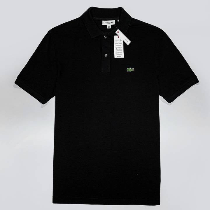 Lacoste Men's Slim Fit Polo Black – HiPOP Fashion