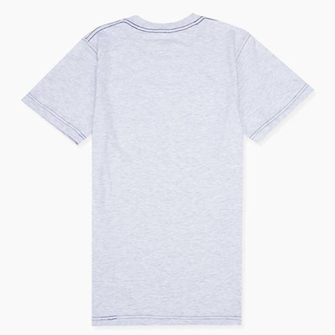 CHAMPION CLASSIC CONTRAST STITCH TEE GREY