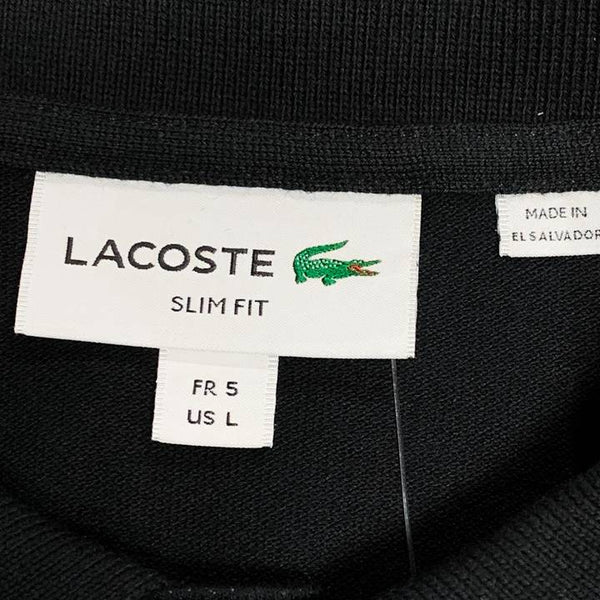 Lacoste Men's Slim Fit Polo Black
