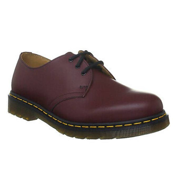 Dr.Martens 1461 3-Eye Leather Oxford Shoe for Men and Women Cherry Red