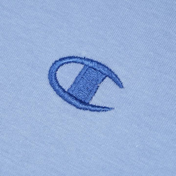 CHAMPION CLASSIC CONTRAST STITCH TEE BLUE