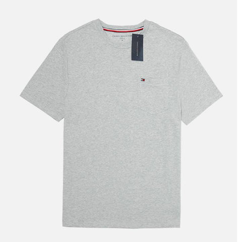 TOMMY HILFIGER MEN'S CREW NECK T-SHIRT GREY