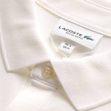Lacoste Men's Solid Stretch Polo White