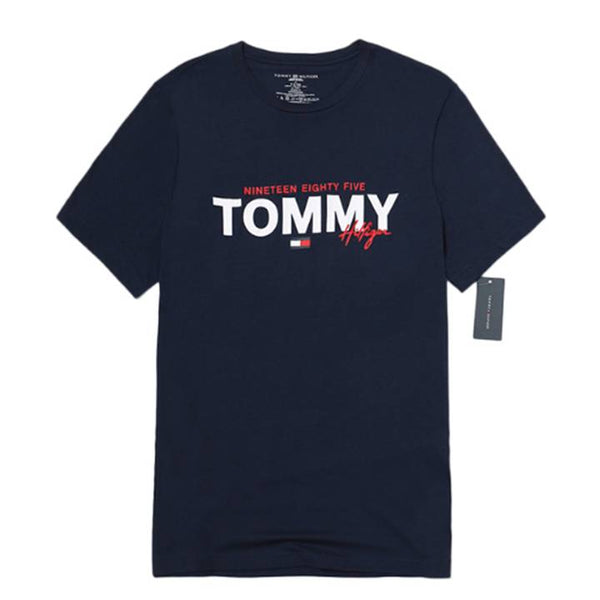 TOMMY HILFIGER MEN'S CREW NECK TEE DARK NAVY