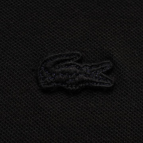 Lacoste Men's Solid Stretch Polo Black