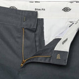Dickies Slim Fit Work Pants WP873 Charcoal Gray
