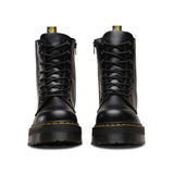 Dr. Martens Jadon 8-Eye Leather Platform Boot for Men and Women Black
