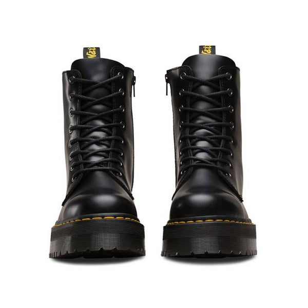 Dr. Martens Jadon 8-Eye Leather Platform Boot for Men and Women Black –  HiPOP Fashion