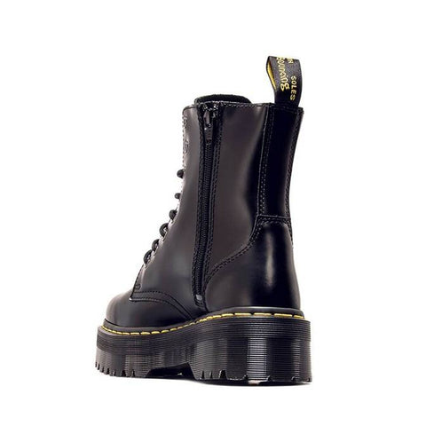 Dr. Martens Jadon 8-Eye Leather Platform Boot for Men and Women Black