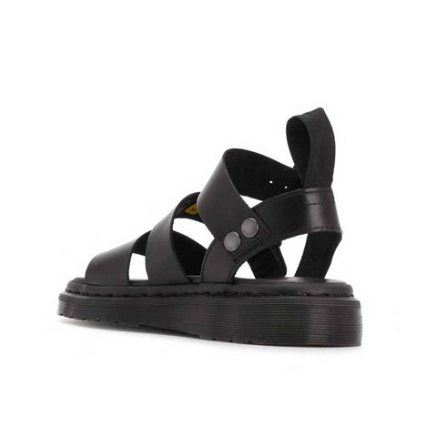 Dr. Martens Unisex Gryphon Gladiator Sandal Black