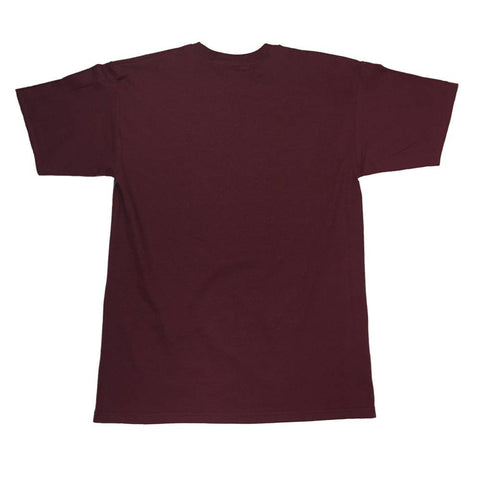 VISUAL Joint Maroon Tee