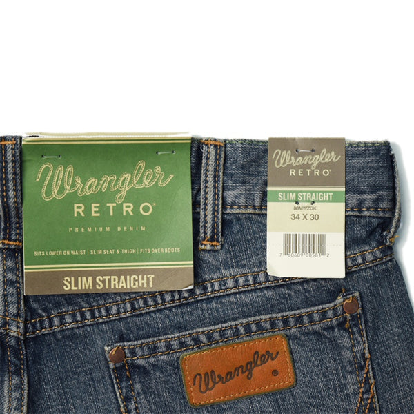 Wrangler Retro Men's Slim Straight Jeans 88MWZDK