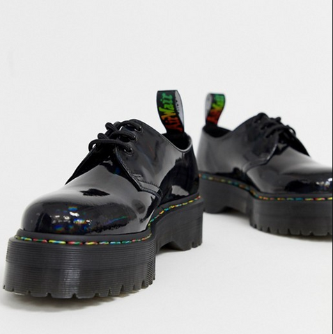 1461 rainbow 2024 patent platform shoes