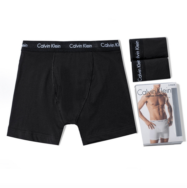 3-Pack Cotton Boxer Briefs