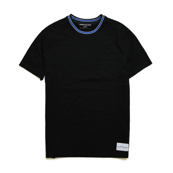 Calvin klein ringer on sale t shirt