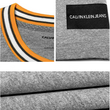 Calvin Klein Jeans Mens Ringer Basic T-Shirt White