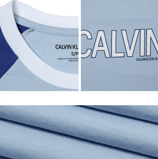 Calvin Klein Jeans Athletic Logo Tee Red