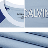 Calvin Klein Jeans Athletic Logo Tee Blue