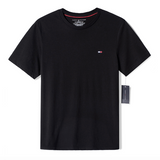 Tommy Hilfiger Men s Flag Crew Neck Tee Black HiPOP Fashion