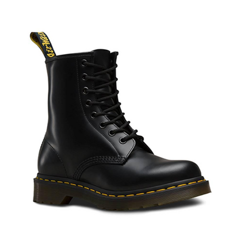 Dr. Martens Women’s 1B99 14-Eye Lace Up Leather Boot  Black