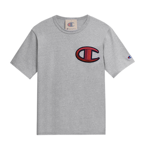 Champion Men's T-Shirt Classic 5.5" Super Logo Light Weight