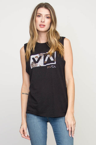 RVCA Boyfriend Misty Floral Tee